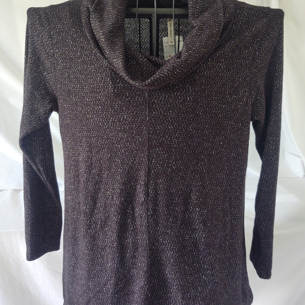 NWT cowl neck sweater.  Size M